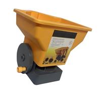 Kaeltsyn Outil d'épandage manuel facile à utiliser pour une application précise du compost, de la chaux et des semis dans les projets de jardinage, grande capacité, épandeur de pelouse convivial