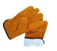 Kaeltsyn Paire de gants de protection en cuir unisexe pour travaux à haute température comme le soudage, le meulage et la manipulation