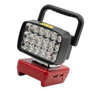 Kaeltsyn Panneau lumineux LED multifonction 18 W avec 2 ports USB pour batterie MWQ 18 V 48-11-1835 pour batterie de voyage ruban USB