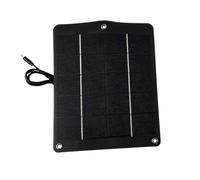 Kaeltsyn Panneau Portable 6W 5V Sortie Type-C | Panneau laminé PET monocristallin, œillets de, chargement de secours extérieur pour sacs de Camping, petits