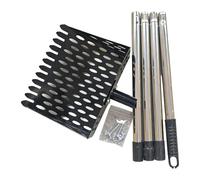 Kaeltsyn Pelles à fumier de Poulet, poignée Ergonomique, Pelle à déchets de Poulet pour Le Nettoyage et l ' Entretien des poulaillers, Outil d ' élimination des déchets de bétail