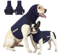 Kaeltsyn Pet Anxious Gilet apaisant 2 en 1 pour chien, tissu polyester confortable, facile à porter, gilet apaisant pour animal de compagnie