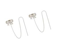 Kaeltsyn Pince pour écouteurs en forme de nœud adorable avec clip anti-chute compatible avec écouteurs Freeclip 1 ou 2 sur breloques