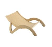 Kaeltsyn Planche de repos à deux fonctions et griffoir en forme incurvée pour soutenir tout le corps du corps pour chats actifs