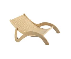 Kaeltsyn Planche de repos à deux fonctions et griffoir en forme incurvée pour soutenir tout le corps du corps pour chats actifs