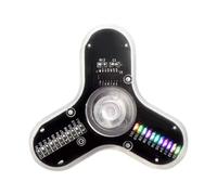 Kaeltsyn Projet de Formation Pratique en électronique Qui, Threeleaf Model | Couvercle ABS transparent avec bords arrondis, composants PCB visibles, modèles de lumière changeants dans le