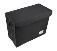 Kaeltsyn Rangement pliable pour livres avec séparateurs réglables pour magazines à la maison, romans, rangement facile à plier