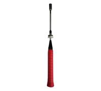 Kaeltsyn Raquette de Badminton Swing Trainer Poles Entraîneur de Badminton Portable avec Sens de Frappe sonore Bâton de Force de Poids réglable Commentaires sonores Guide de Pratique Outil auxiliaire