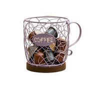 Kaeltsyn Récipient à café en Fer Robuste avec Conception Ouverte pour Une récupération Facile, Stockage du café Peu encombrant