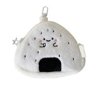 Kaeltsyn Récipient de rangement unique en forme de boule de riz pour garder les articles bien rangés, sac de planification portable