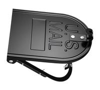 Kaeltsyn Redoubt Porte de rechange pour fente de courrier 15,2 cm, 10,2 x 20,3 cm, ensemble en métal pour boîtes aux lettres standard, installation simple à vis, porte de boîte aux lettres standard