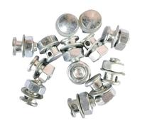 Kaeltsyn Régulateur de vis d'amarrage de ligne de frein à face lisse avec fibres pleine profondeur pour vélo sécurité Global Brake Cable Tie