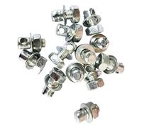 Kaeltsyn Régulateur de vis d'amarrage de ligne de frein à face lisse avec fibres pleine profondeur pour vélo sécurité Global Brake Cable Tie