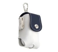 Kaeltsyn Sac à balles de golf et accessoires avec crochet porte-clés léger et portable en cuir synthétique pour un usage quotidien