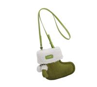 Kaeltsyn Sac à bandoulière léger et pratique en daim pour femme pour diverses occasions, Vert