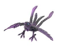 Kaeltsyn Sculpture de phénix articulés articulés - Pièce d'art multicolore - Statue d'oiseau fantaisie - Décoration d'intérieur - Figurine de phénix articulée