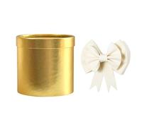 Kaeltsyn Seau à fleurs avec nœuds élégants, parfait pour les mariages - Seau avec nœuds élégants