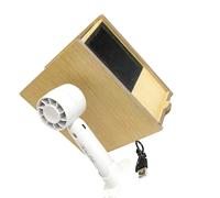 Kaeltsyn Séparateur de coque manuel pour alimentation aviaire produit à l'aide d'une structure de mouvement d'air pour réduire les déchets et les désordres Séparateur de particules en bois pour