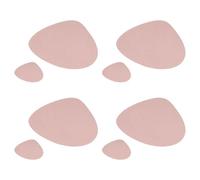 Kaeltsyn Set de table réversible en cuir, étanche, résistant à la chaleur, antidérapant pour table de salle à manger, set de table réversible double face