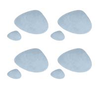 Kaeltsyn Set de table réversible en cuir, étanche, résistant à la chaleur, antidérapant pour table de salle à manger, set de table réversible double face