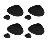 Kaeltsyn Set de table réversible en cuir, étanche, résistant à la chaleur, antidérapant pour table de salle à manger, set de table réversible double face