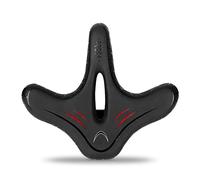 Kaeltsyn Siège de vélo d'appartement confortable élargi imperméable en cuir synthétique pour homme et femme