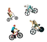 Kaeltsyn Statue Artistique de Petits vélos pour scène de Train, Suit