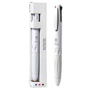 Kaeltsyn Stylo multicolore rétractable Stylo gel 3 couleurs en 1 Pointe fine de 0, 5 mm Séchage rapide pour l ' écriture quotidienne Prise de notes Journalisation Robinet multicolore