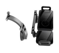 Kaeltsyn Support de téléphone intelligent pour véhicule électrique avec émetteur d'énergie rapide de 20 W et silicone antidérapant pour tous les téléphones portables Support d'appareil sous licence