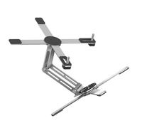 Kaeltsyn Support d'ordinateur pliable avec 3 axes en métal pour ordinateur portable jusqu'à 16" - Support ergonomique pour ordinateur portable - Pour le travail, les études et les cours en ligne