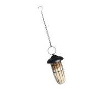 Kaeltsyn Support robuste en fer pour colibri - Améliorez votre espace extérieur avec une longue chaîne en métal pour cage à colibri