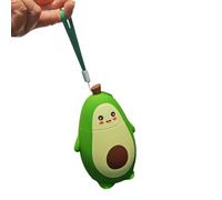 Kaeltsyn Tasse en verre à deux couches de 280 ml avec motif de fruits attrayants sur le thème de l'avocat - Ustensiles à boire - Excellent admirateur de thé - Émoticône d'avocat - Tasse en verre