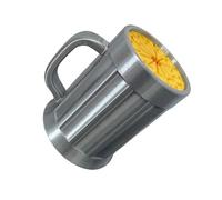 Kaeltsyn Tasse flexible qui tombe - Accessoire pour décoration d'intérieur - Copie créative de déversement de liquide