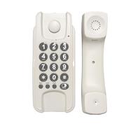 Kaeltsyn Téléphone fixe fixe filaire pour hôtel entreprise économie d'espace mural