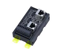 Kaeltsyn Terminal RJ45 avec Bloc enfichable à 8 Broches et DIN, 2 Ports | Connexion du panneau de structure de pour les travaux de service de l ' intégrateur