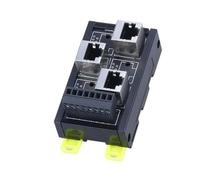 Kaeltsyn Terminal RJ45 avec Bloc enfichable à 8 Broches et DIN, 3 Ports | Connexion du panneau de structure de pour les travaux de service de l ' intégrateur