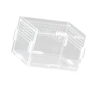 Kaeltsyn Terrarium miniature en acrylique transparent pour reptiles de petite taille, cage d'observation pour petits animaux de compagnie, amphibiens, cage anti-fugue