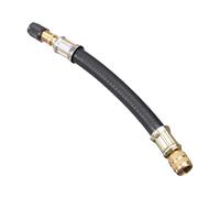 Kaeltsyn Tuyau d ' Extension de valves de Pneu 110-200 mm Adaptateur en Caoutchouc Flexible pour Voiture, vélo, Scooter, Utilisation de Roue, Installation Facile, Adaptateur de valves Or et
