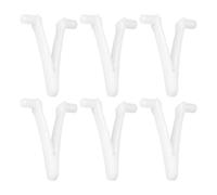 Kaeltsyn Universals Pool Supply V Clip Haute résistance Papillon V Remplacement Résine Poteaux de Piscine Pièce de Fixation Poteaux Universels