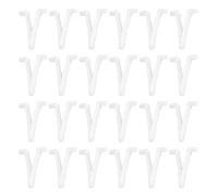 Kaeltsyn Universals Pool Supply V Clip Haute résistance Papillon V Remplacement Résine Poteaux de Piscine Pièce de Fixation Poteaux Universels