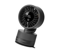 Kaeltsyn Ventilateur de bureau à ventouse pour petits espaces, Grey