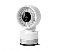 Kaeltsyn Ventilateur de bureau à ventouse pour petits espaces, White