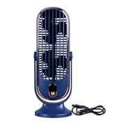 Kaeltsyn Ventilateur de sol compact avec batterie rechargeable, refroidissement USB réglable à 5 vitesses pour intérieur et extérieur, refroidissement pour intérieur/extérieur