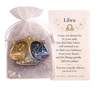 Kaeltsyn Zodiacs Pocket Hug Jetons de câlin de Poche en Forme d ' Animal avec Carte d ' Inspiration Supports émotionnels Carte d ' appréciation pour Souvenirs Inspirants de l ' Enseignant