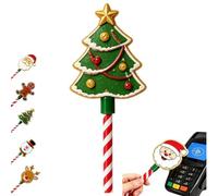 kaelwvn Christmas Tap to Pay Wand Contactless Payment Card Holder (#A) | 3D Printed Xmas Magic Wand Credit Card Holder Contactless Payment Card Holder, for Cosplay Events and Daily Shopping