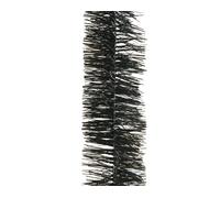 Kaemingk 401161 Guirlande Lametta Noël Noir 7,5 x 270cm Réutilisable