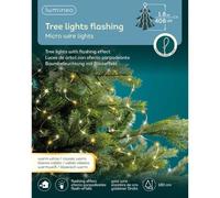 Kaemingk B.v. Fil Bunch 408led Flashing 180 cm lumière blanche chaude/jaune/classique usage extérieur