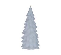 KAEMINGK-Bougie sapin enneigé coloris blanc - 20 cm