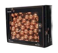 Kaemingk Brandy Lot de 144 boules de Noël sur fil de verre - 2,5 cm x 144 baies glacées - Petites boules décoratives - Décoration de Noël et de Noël