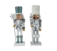 KAEMINGK-Casse-noisette en bois de pin blanc avec bonnet - 8 x 6 x 25 cm